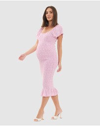 Ripe Maternity - Selma Shirred Dress