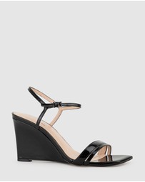 Edward Meller - SHILO90 Split Strap Sandal on Wedge