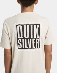 Quiksilver - Boys 8 to 16 Static Box T-Shirt