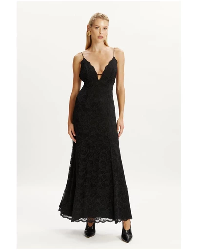 Bardot - Sabrine Lace Maxi Dress