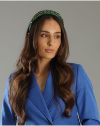 Morgan & Taylor - Elodie Headband in Green