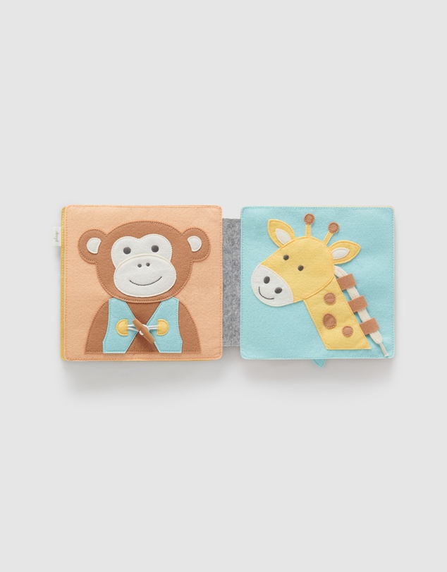 Purebaby - Felt Activity Book - Babies