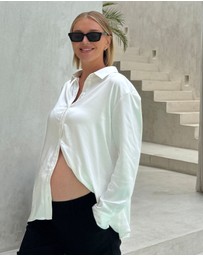 Soon Maternity - Classic Silky Shirt