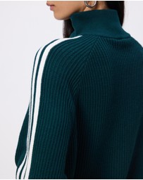 adidas Originals - Funnel Neck Quarter Zip Sweatshirt
