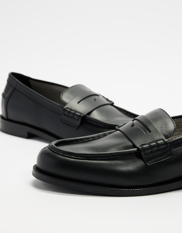 Emporio Armani - Mocassino Vitello Liscio - Men's
