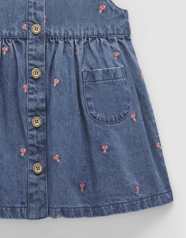 Purebaby - Embroidered Pinnie -Kids-Babies