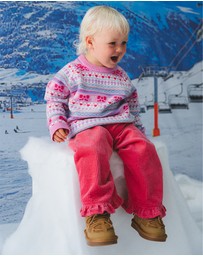 Huxbaby - Apres Ski Fairisle Pullover - ICONIC EXCLUSIVE - Babies-Kids