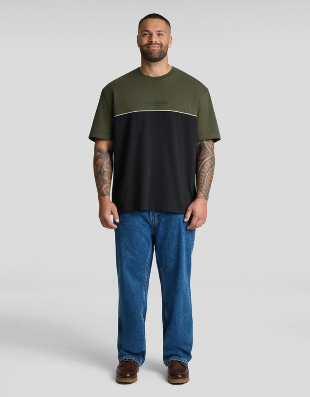 Johnny Bigg - Block Panel Relaxed Fit Tee
