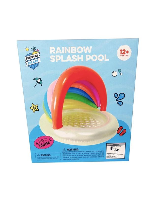 Freeplay Splash - Rainbow Baby Splash Pool