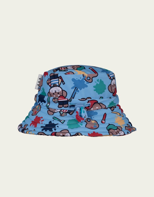 Huxbaby - Parisian Painter Pup Swim Hat - Babies