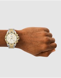 Emporio Armani - Two Tone Chronograph Watch