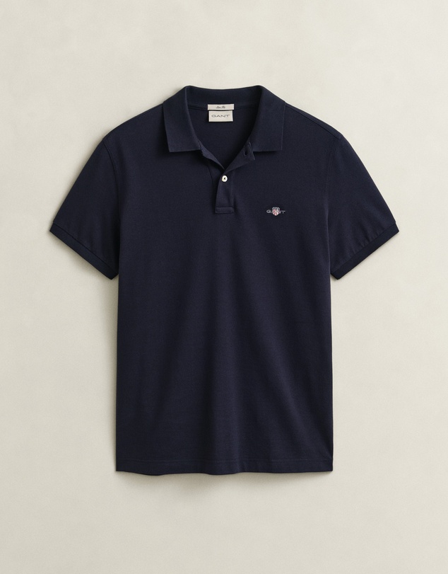 Gant - Slim Fit Shield Piqué Polo Shirt