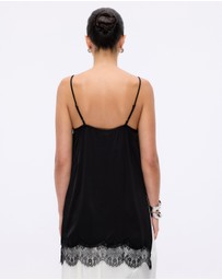 Minima Esenciales - Maely Cami With Lace Trim