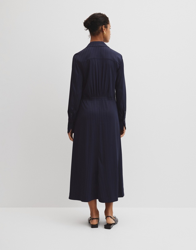 Country Road - Pinstripe Shirt Dress