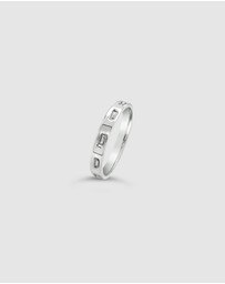 Ichu - Personalised Letter D Ring