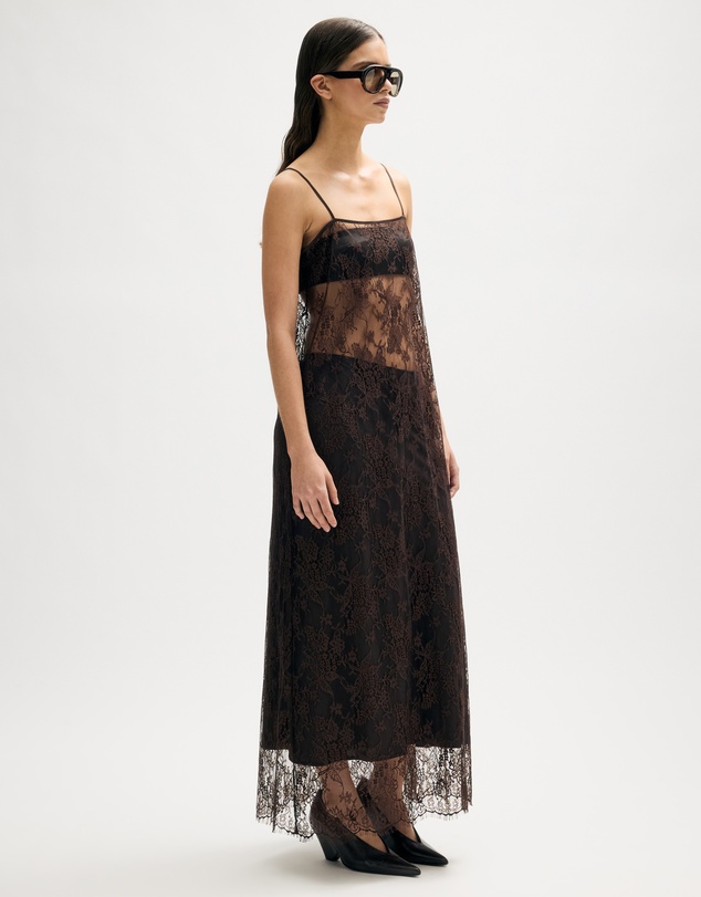 Minima Esenciales - Bria Lace Dress With Detachable Skirt