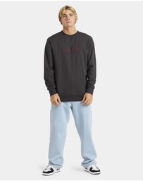 Quiksilver - Mens Static Sun Crew Neck