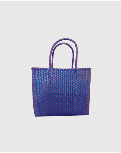 Mimmi Terra - Woven Eco Tote Mezzanotte