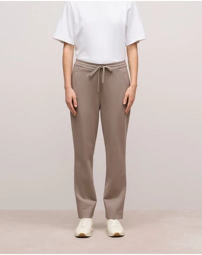 Trenery - Ponte Straight Leg Pant in Cinder