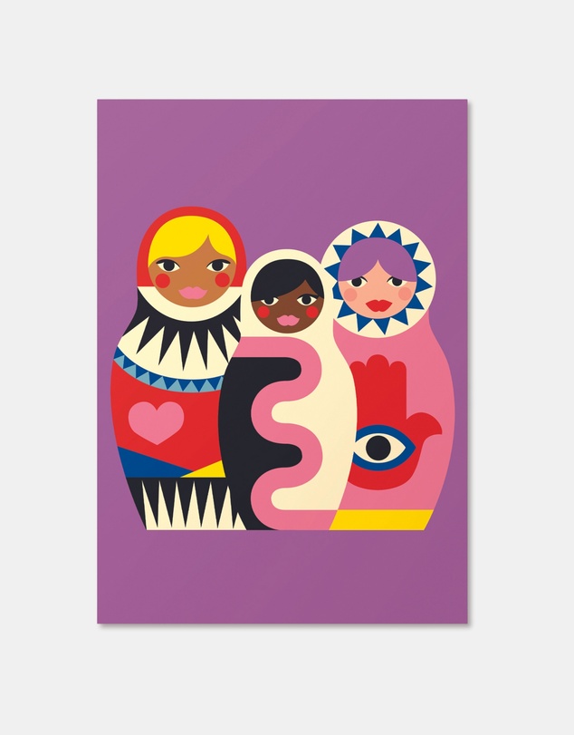 Journey Of Something - Kids Paint by Numbers - Babushkas
