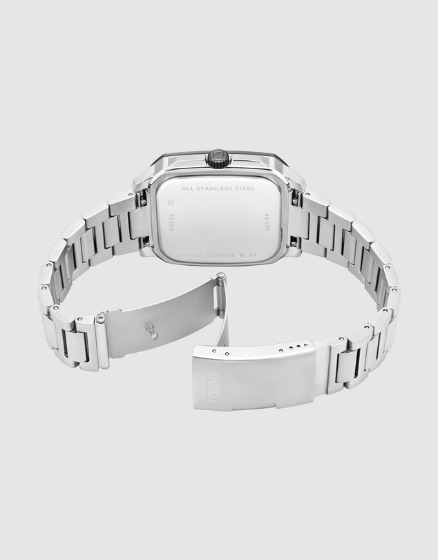 Fossil - Crosby Silver Tone Analogue Watch