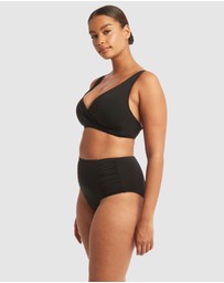 Sea Level Australia - Essentials Gathered Side High Waist Pant