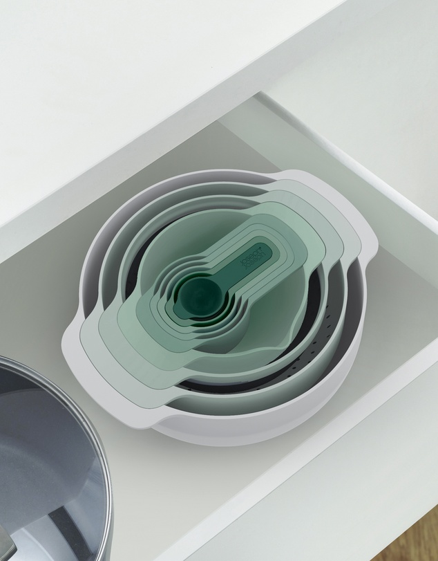 Joseph Joseph - Nest™ 9 Plus Food Preparation Set - Editions (Sage)