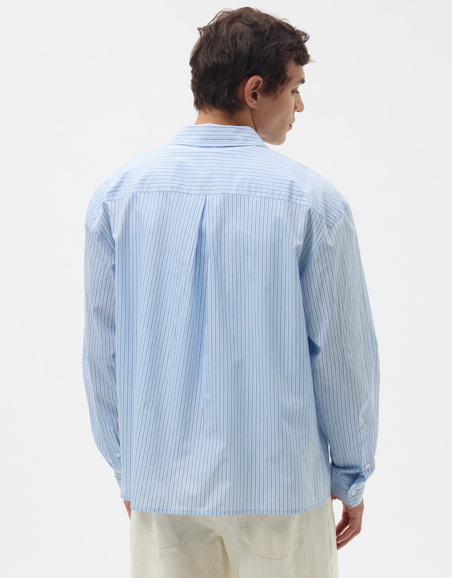 AERE - Stripe Boxy Shirt