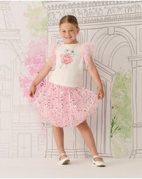 Rock Your Kid - Claris the Mouse Snow White T-Shirt