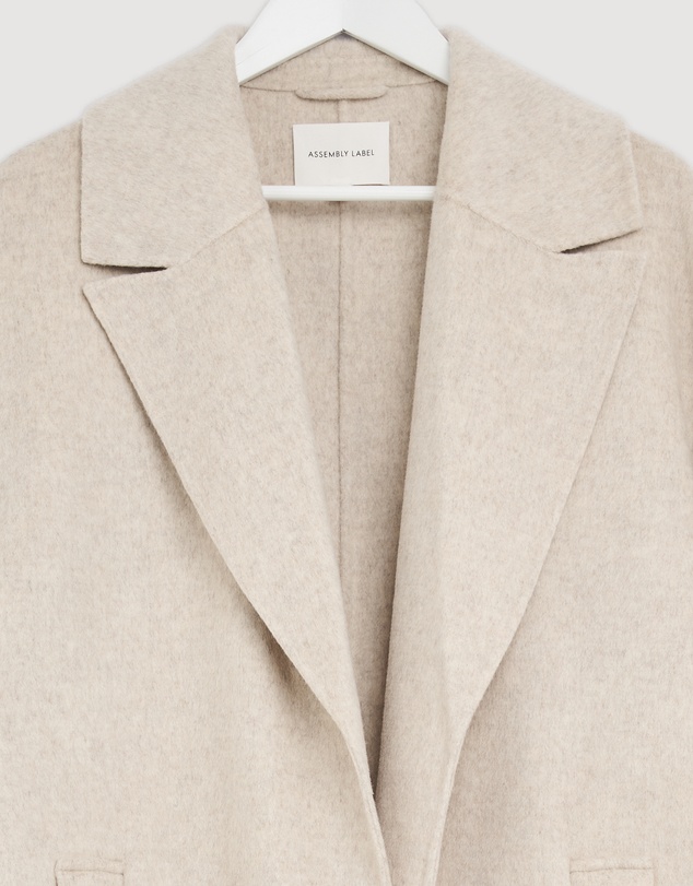 Revibe - Repaired Assembly Label Ivy Wool Coat - AU 8
