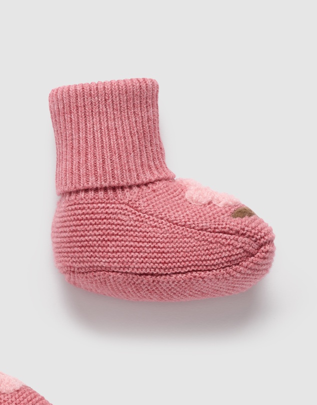 Purebaby - Magical Forest Knitted Bootie -Kids-Babies