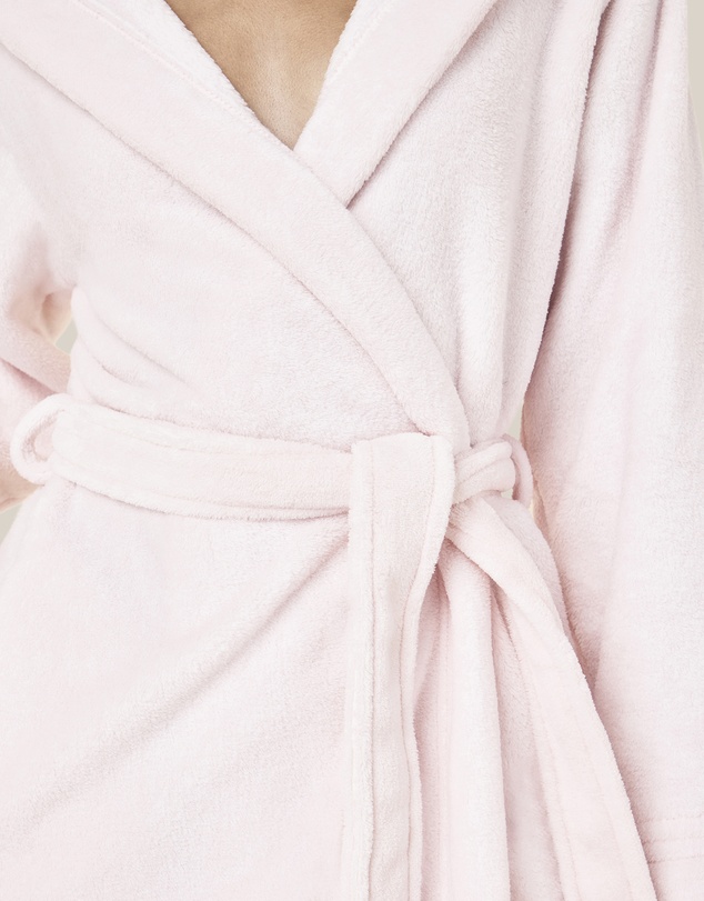 Papinelle - Long Plush Hooded Robe