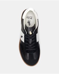 Polo Ralph Lauren - Heritage Aera Leather-Suede Sneakers - ICONIC EXCLUSIVE - Men's