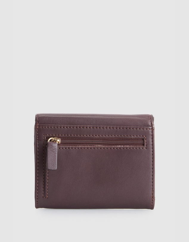 Evity - RFID Iris Leather Small Wallet