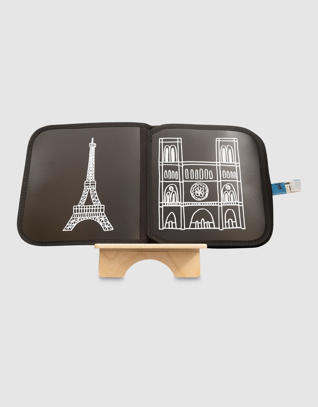 Jaq Jaq - Jaq Jaq Bird - Cities of Wonder Erasable Book - Paris