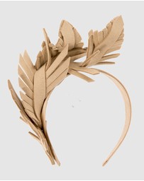 Max Alexander - Felt Leaf Fascinator