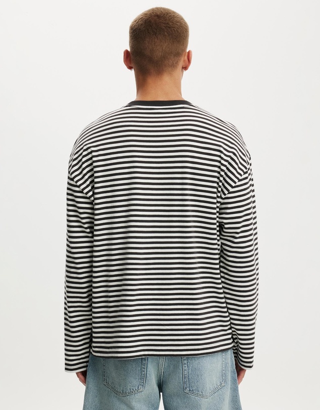 Cotton On - Cropped Fit Long Sleeve T-Shirt