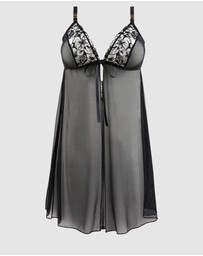 Sans Complexe - Deva Sheer Babydoll Chemise Nightdress