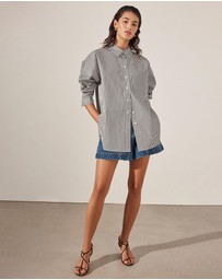 Shona Joy - THE ICONIC EXCLUSIVE Jayde Oversized Shirt