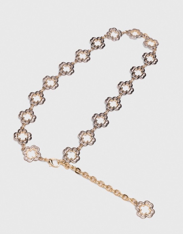 Maje - A Clover Allover Belt