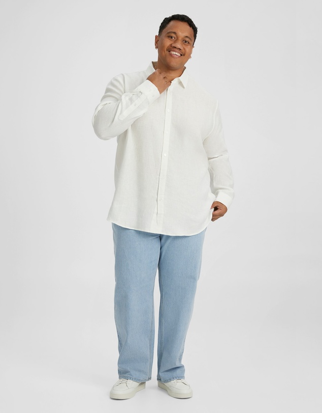 Johnny Bigg - Resort Relaxed Fit Linen Shirt