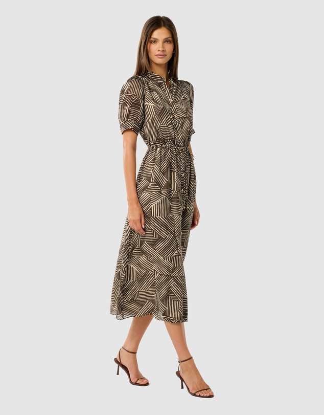 Forever New - Hallie Printed Midi Dress