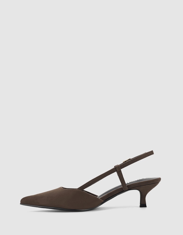 Verali - Lucas Slingback Kitten Heels