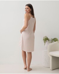 Angel Maternity - 3 Pieces Maternity Hospital Pack & Robe & Baby Wrap