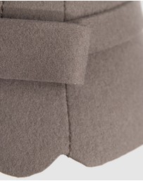 Max Alexander - Grey Felt Fashion Bucket Hat