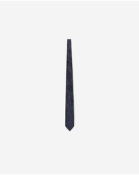 Calibre - Midnight Paisley Jacquard Tie Midnight