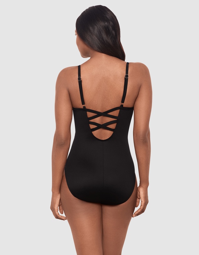 Miraclesuit Swimwear  - Paka Mayan Temptation Underwired Low Back Shaping Swimsuit