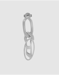 Diesel - Silver-Tone Earring