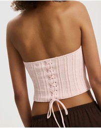 Cotton On - Textured Knit Bandeau