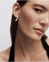 PDPAOLA - Ibiza Medium Hoop Earrings